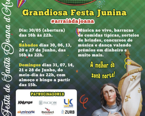 Arraiá da Joana | Festa Junina 2026