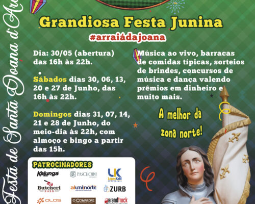 Arraiá da Joana | Festa Junina 2026